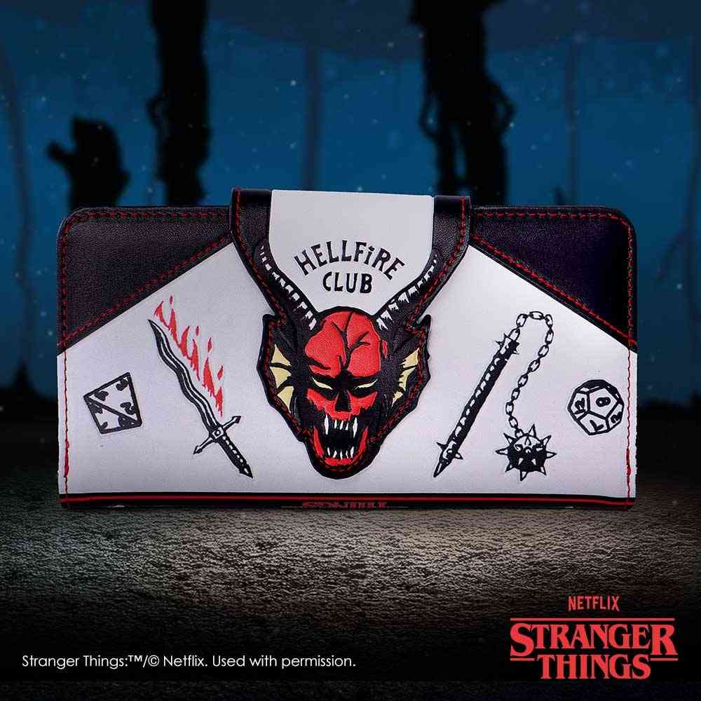 Nemesis Now Stranger Things - Hellfire Club Embossed Portefeuille Femme - Multicolore